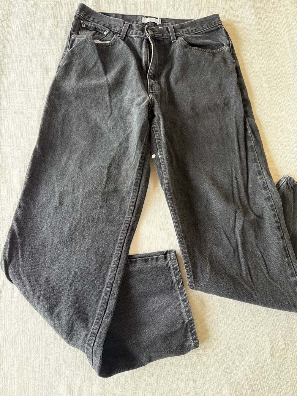 Sonoma Life + Style Relaxed Fit Jeans 36x34 Black